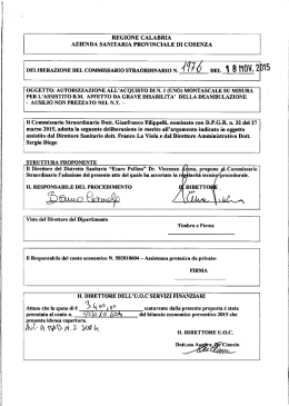 Scarica PDF - ASP Cosenza