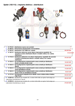 impianto elettrico - Passione Alfa Ricambi