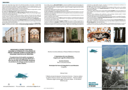 Brochure Palazzo Mediceo fronte