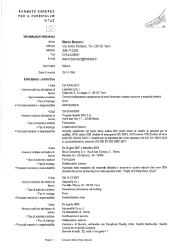 CV - AMAN Scpa