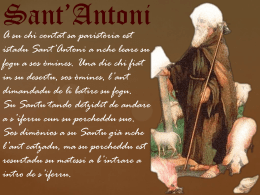 Sant`Antoni &ndash; Claudia pinna