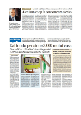 De Laurentis: hanno tagliato del 30% i crediti dei fornitori artigiani