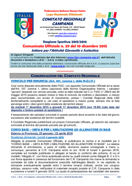 CUN 29 CR CAMPANIA LND - SGS del 10.12.2015