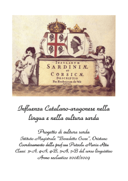La tesina - Liceo statale B. Croce di Oristano