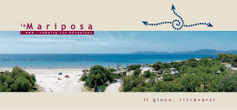 depliant - Camping La Mariposa