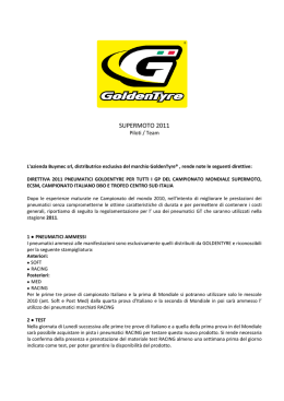 L`azienda Buymec srl, distributrice esclusiva del marchio Goldentyre