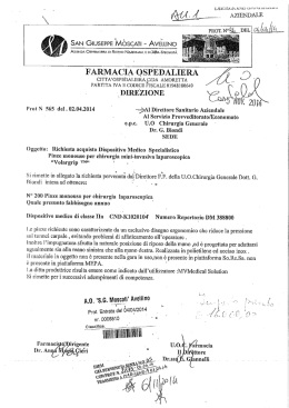 allegato unico proposta n. 28 del 29 gennaio 2015