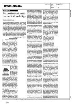 社交媒体，音乐；Microsoft