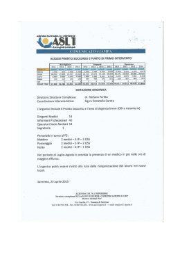 NIUNICATO STAMPA l, =
