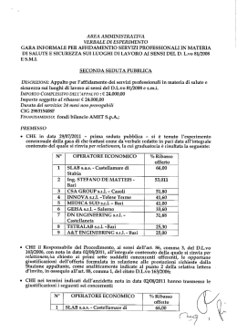 VERBALE RSPP 2^ seduta