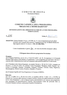 COMUNE DI IRSINA
