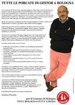 segue - Societ&agrave; Civile Bologna