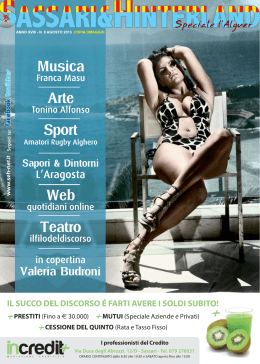 Sassari & Hinterland - Agosto 2013