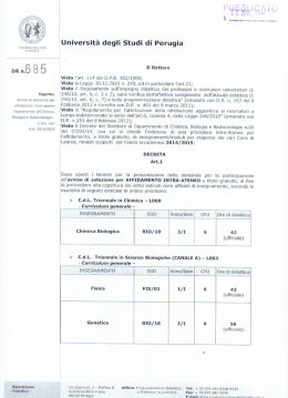 Universitа degli Studi di Perugia