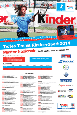 locandina 2014 - Il Tennis Italiano
