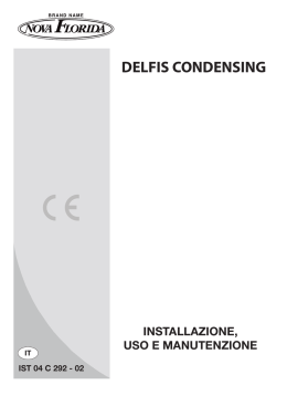 DELFIS CONDENSING - Caldaie, stufe a gas e radiatori Fondital