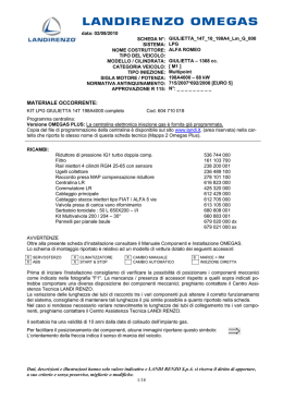 MATERIALE OCCORRENTE: