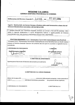 Scarica PDF - ASP Cosenza