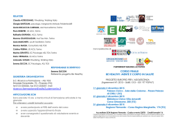 locandina ufficiale col programma