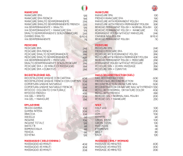Servizi - Fashion nail spa, manicure e pedicure a verona