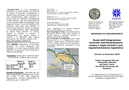 Programma - aisetov - Università degli studi di Modena e Reggio