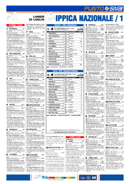 IPPICA NAZIONALE / 1