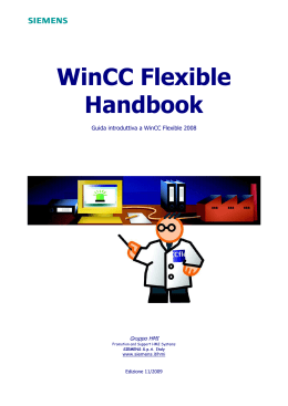 WinCC flexible Handbook Edizione 11_2009