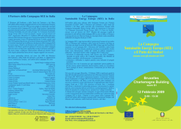 La Campagna Sustainable Energy Europe (SEE)
