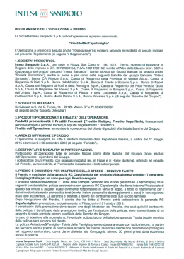 INTFS4 f1n SBNB40K) - Cassa di Risparmio del Veneto