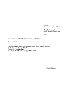 acqua claudia udienza tribunale settembre 2015