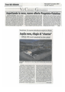 L`Eco del Chisone