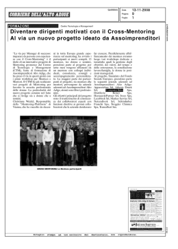 Diventare dirigenti motivati con il Cross