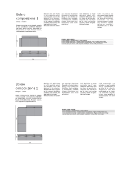 Page 1 Bolero Composizione l Design: l. Colzani Divano