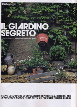 OGGI UN MIX SORO SHABBY ERANO LE