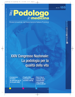 ilPodologo inmedicina - Associazione Italiana Podologi