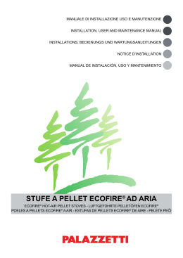 manuale di installazione uso e manutenzione