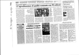 s_so strato argilloso che im-` pedisce all`acqua di penetrare nei