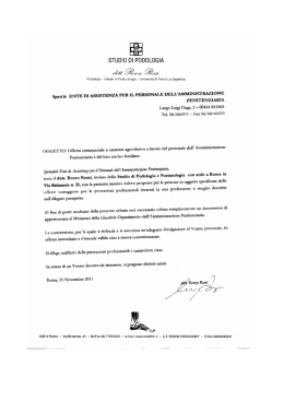 Convenzione - Ente di Assistenza Penitenziaria