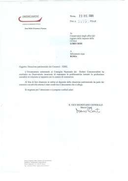 ( UNIUNGAMERE ` - Camere di Commercio