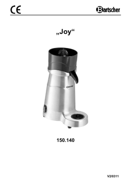 „Joy“ - Bartscher GmbH