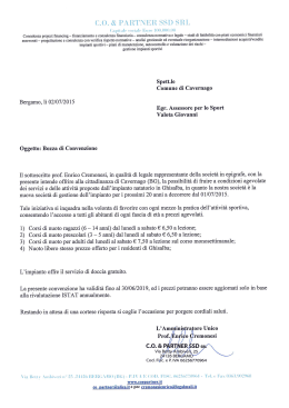 (1.0. & PARTNER SSD SRL
