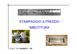 STAMPAGGIO A FREDDO IMBUTITURA