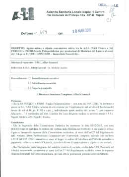 DELIBERA 459_ Asl Napoli 1 E Persico Primi_ Giustino De Luca