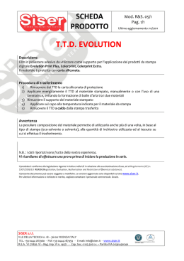 TTD Evolution - Serviprinter