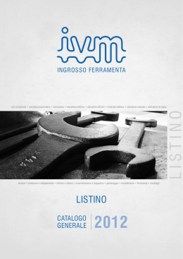 LISTINO GENERALE IVM 2012 x cod (agg. 01-11-12)