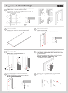 L41_muratura-wall istruzioni di montaggio