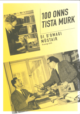 Page 1 Page 2 Ils 15 d`avrigl 2015 vess Tista Murk pud&uuml; festivar seis