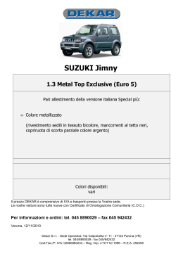 Suzuki Jimny 1.3 Euro5