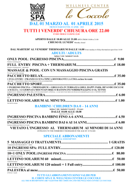 price list from 01 march until 01 april 2015