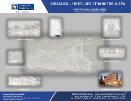 siracusa – hotel des etrangers & spa